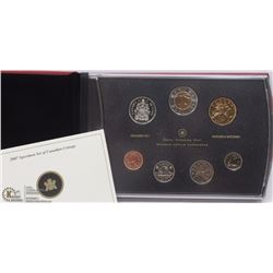 RCM 2007 SPECIMEN SET OF CANADIAN COINAGE