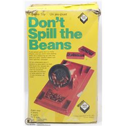VINTAGE DON'T SPILL THE BEANS GAME
