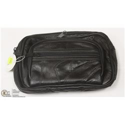 PICABO BLACK 2 POCKET WALLET WAIST POUCH