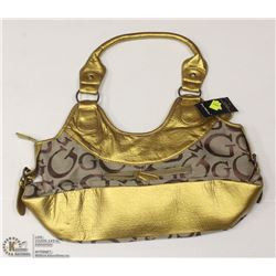 JINRY COLLECTION GUESS INSPIRED GOLD PURSE