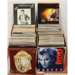 4 BOXES OF ASSORTED RECORDS