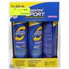Image 1 : BOX OF 3 CANS OF COPPERTONE SPORT SPRAY