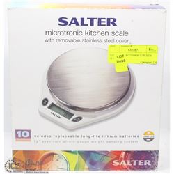 SALTER MICROTRONIC KITCHEN SCALE