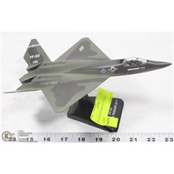 YF-23 BLACK WIDOW JET PLANE MODEL 9 "