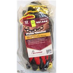 1 DOZ SUPERIOR DEXTERITY PVC DIPPED WORK SIZE 8/M