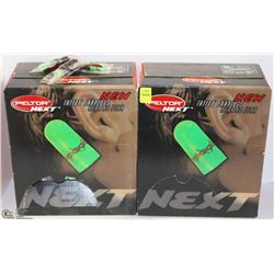 LOT OF 2 BOXES OF PELTOR NEXT EAR PLUGS