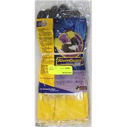 3 PAIRS KLEENGUARD G80 NEOPRENE/LATEX CHEMICAL