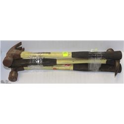 LOT OF 3 FORESTER HAMMERS