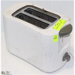 21) WHITE DOUBLE TOASTER