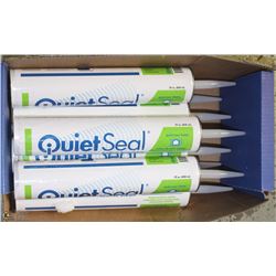 BOX OF 9 QUIET SEAL ACOUSTIC SEALANT