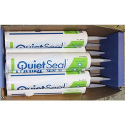 BOX OF 9 QUIET SEAL ACOUSTIC SEALANT