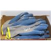 Image 1 : 10 PAIRS ANSELL RUBBER TIPPED GLOVES SIZE 8