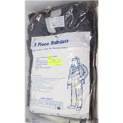 LOT OF SIX 3PC XXL RAIN SUITS