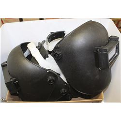 LOT OF 5 WELDING HELMETS