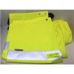 1 PAIR 3M SCOTCH LITE REFLECTIVE BIB COVERALLS