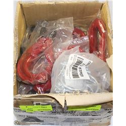 BOX OF VARIOUS SIZE HOOKS