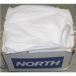 BOX OF 20 - XXL DISPOSABLE PROTECTIVE COVERALLS
