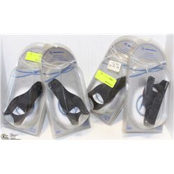 4 MOTOROLA SWIVEL BELT HOLSTERS