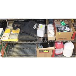 LOT OF ASSTD GOODS - INSOLES, FASTENERS, FLOOR