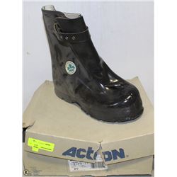 ACTION RUBBER CHEMICAL/SLIP RESISTANT BOOTS SIZE 9