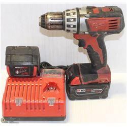 MILWAUKEE 1/2" CHUCK HAMMER DRILL WITH