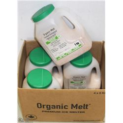 CASE OF ORGANIC MELT PREMIUM ICE MELT