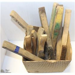 LOT OF WIRE BRUSHES