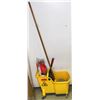 Image 1 : MOP BUCKET WITH MOP AND EXTRA HEAD