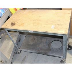 ROLLING METAL SHOP CABINET