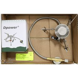 BACKPACK HIKING BURNER WITH PIEZO START AND