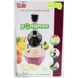 YONANAS HEALTHY DESSERT MAKER  NEW IN BOX
