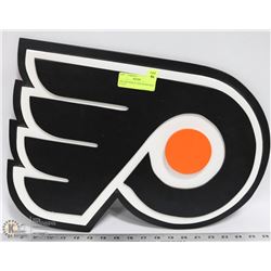 PHILADELPHIA FLYERS WOOD SIGN  13"X19"
