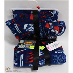 STARWARS MENS MICRO FLEECE ROBE  S-M  NEW