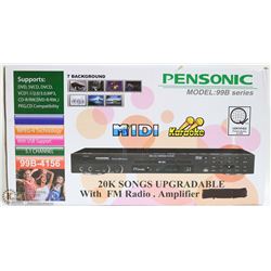 PENSONIC KARAOKE AMPLIFIER WITH 5.1 CHANNEL