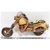 Image 1 : WICKER MOTORCYCLE  15" LONG