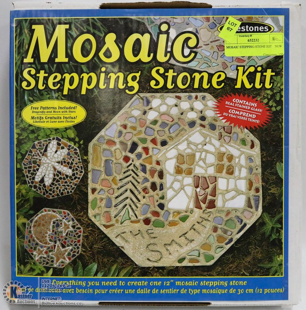 MOSAIC STEPPING STONE KIT NEW