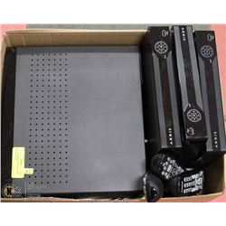 SET OF 4 ARRIS PVRS FOR CABLE WITH REMOTES