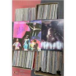 4 BOXES OF ASSORTED RECORDS