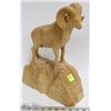 Image 1 : WOOD CARVED RAM