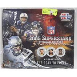 PACK OF 2005 NFL MEDALLIONS