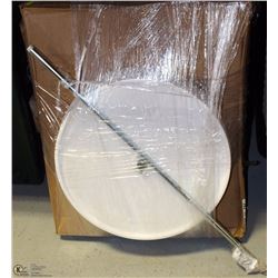 TWO SETS OF NEW 3 TIER LAZY SUSAN SHELVES 20"D