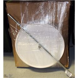 TWO SETS OF NEW 3 TIER LAZY SUSAN SHELVES 20"D