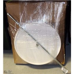 TWO SETS OF NEW 3 TIER LAZY SUSAN SHELVES 20"D