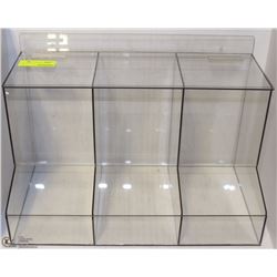 PLASTIC 4 COMPARTMENT CANDY/PRODUCT DISPENSER