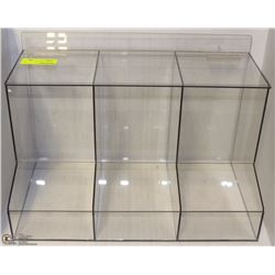 PLASTIC 4 COMPARTMENT CANDY/PRODUCT DISPENSER