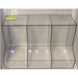 PLASTIC 4 COMPARTMENT CANDY/PRODUCT DISPENSER