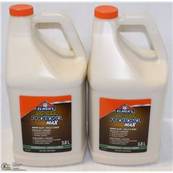 CASE OF 2 ELMERS PROBOND MAX WOOD GLUE - 3.8L EACH
