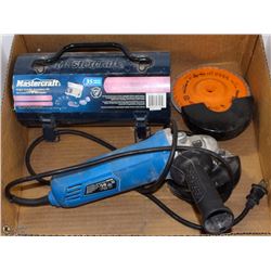 LOT OF MASTERCRAFT GRINDER AND ACCESSORIES