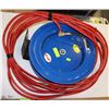 Image 1 : HEAVY DUTY AIR HOSE REEL WITH TWO 50' HOSES