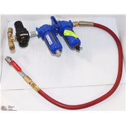 CAMPBELL HAUSFELD AIR FILTRATION SYSTEM WITH HOSE